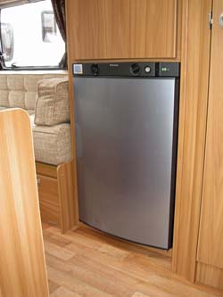 Lunar Ariva two-berth caravan fridge