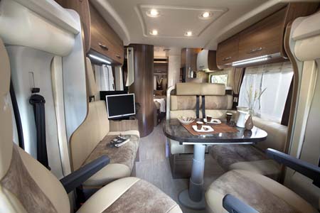 2013 Chausson Welcome 69 motorhome interior