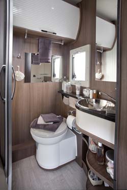 2013 Chausson Welcome 69 motorhome toilet