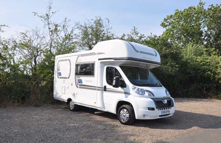 2014 Auto-Sleeper Broadway EK motorhome exterior 