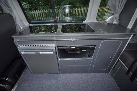 2014 Bilbo’s Celex campervan kitchenette