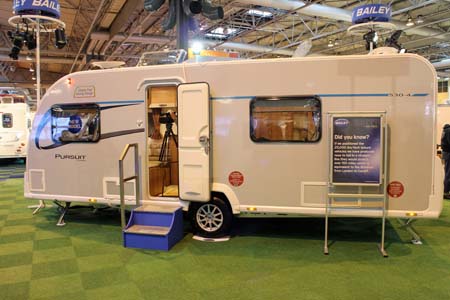 Bailey Pursuit Caravans Exterior of 530-4