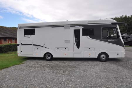 Concorde Charisma III 900LS Motorhome Exterior