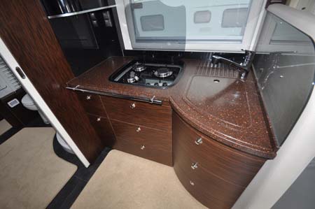 Concorde Charisma III 900LS Motorhome Kitchen