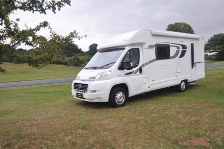 Bessacarr 442 motorhome exterior 