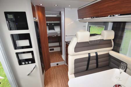 Adria Coral 670SL Motorhome Interior