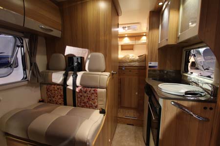 Bailey Approach Compact 520 Motorhome Interior