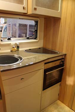 Bailey Approach Compact 540 Motorhome Kitchen