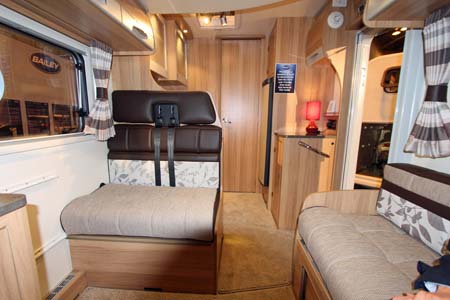 Bailey Approach Compact 540 Motorhome Rear View