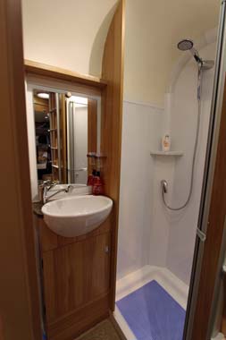 Bailey Approach Compact 540 Motorhome Shower room
