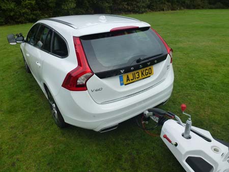 Volvo V60 Hybrid Rear Hitched