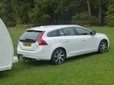 Volvo V60 Plug-In Hybrid caravan tow car review thumbnail