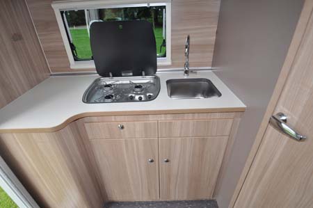 Adria Matrix Axess kitchen