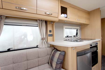 Elddis Compass Omega 540 Kitchen