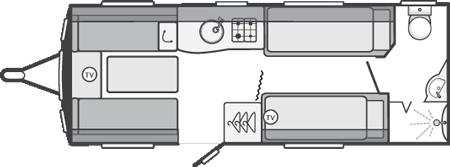 Swift Challenger SE 565 Floor Plan