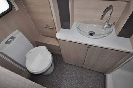 2014 Adria Adora Seine shower room