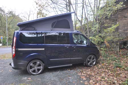 Wellhouse Terrier Motohome extended