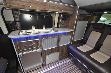 Wellhouse Terrier Motohome interior