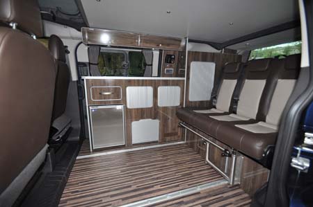 plenty of space inside the Wellhouse Terrier motohome