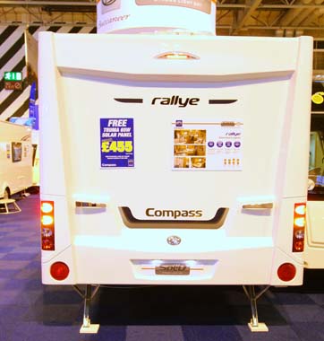 Elddis Compass Rallye 554 rear