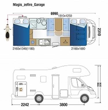 Roller Team Zefiro t690G Floor Plan