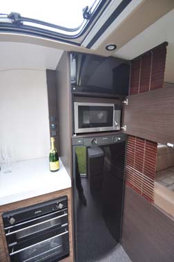 Adria Astella Amazon Glam motorhome kitchen 2