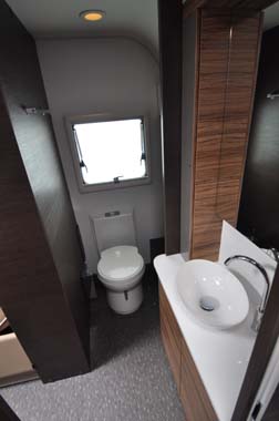 Adria Astella Amazon Glam motorhome shower room