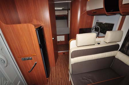 Adria Sonic Plus I 700 SC motorhome interior 1