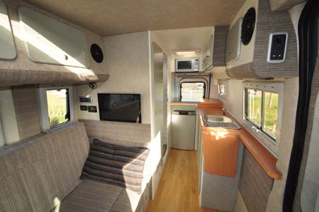 Murvi Morocco XL motorhome interior back