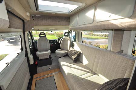 Murvi Morocco XL motorhome interior forward