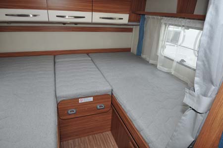 Carado T337 Motorhome Beds