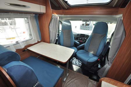 Carado T337 Motorhome Dining Area