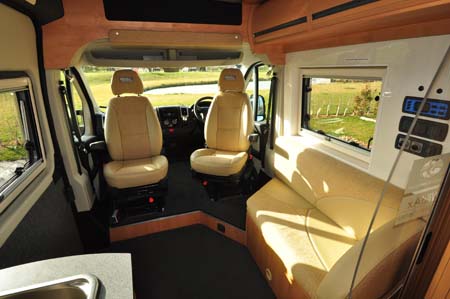 WildAx Callisto Independence Cab seating