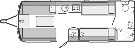 Sterling Continental 565 floorplan