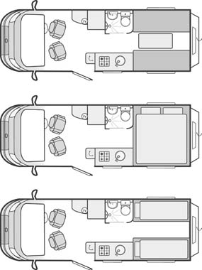 2015 Swift Rio 320 floor plan