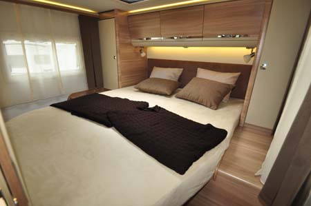 Adria Sonic Plus Bedroom