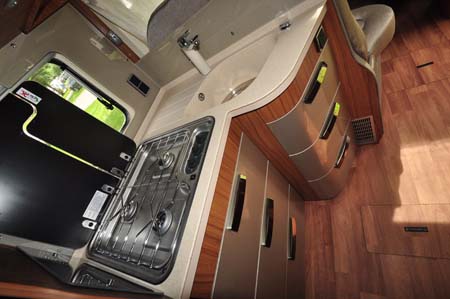 Hymer B588 Premium Line Kitchen