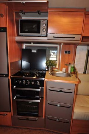 Hymer Nova 580 Kitchen