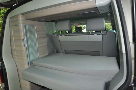 VW California SE Boot Space