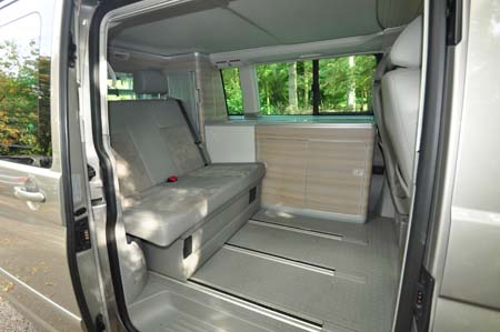 VW California SE Rear Seats