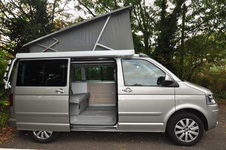 VW California SE Roof Up