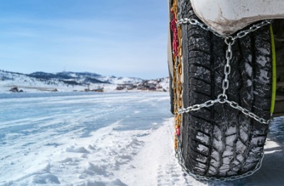 Snow chains for winter touring