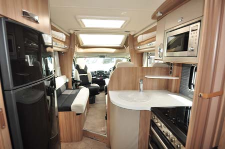 Swift Bolero 684 Interior Looking Forward