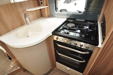 Swift Bolero 684 Kitchen