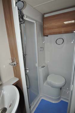 Swift Bolero 684 Shower Room