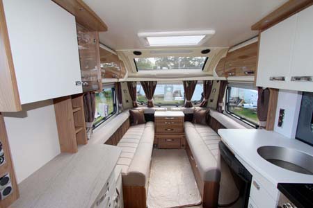 Swift Elegane 480 Interior looking forward