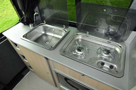 Leisuredrive Vivante Hi Line Kitchen