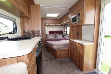 Elddis Affinty 540 Interior Looking Back