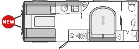 Swift Sprite Major 4SB Floor Plan