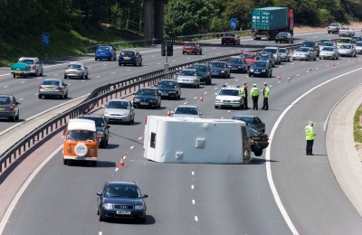 Tyre blow outs can cause road traffic accidents 